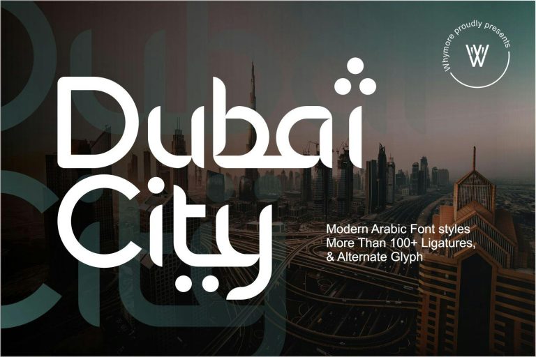 Dubai City | Arabic Font