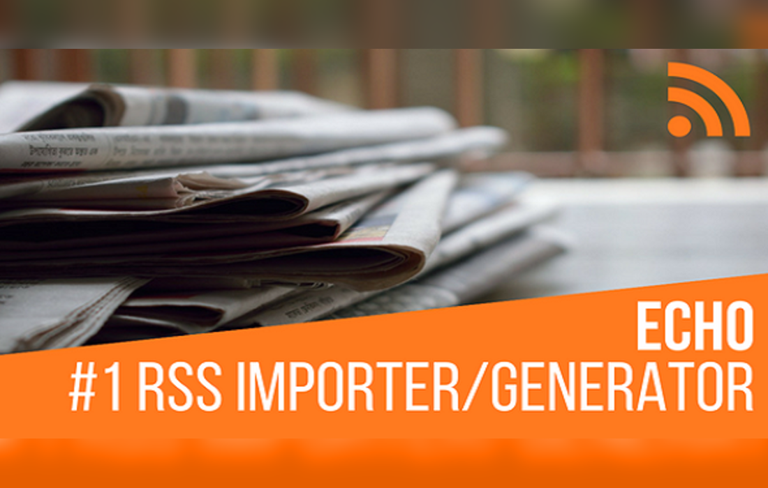 Echo RSS Feed Post Generator Plugin for WordPress