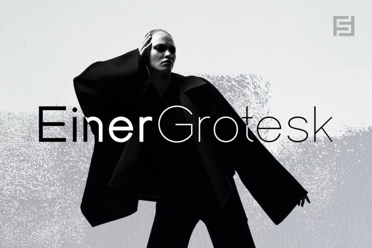 Einer Grotesk – Modern Sans-Serif Typeface