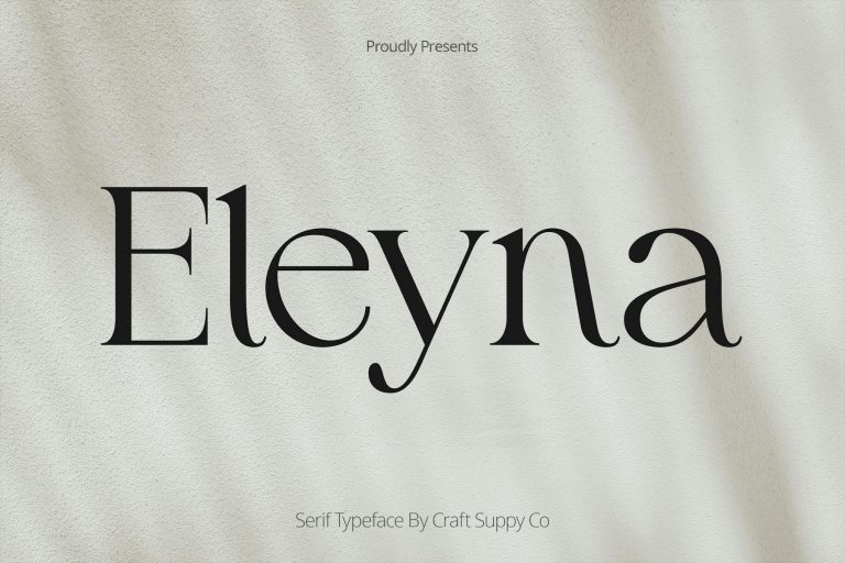 Eleyna – Feminine Serif