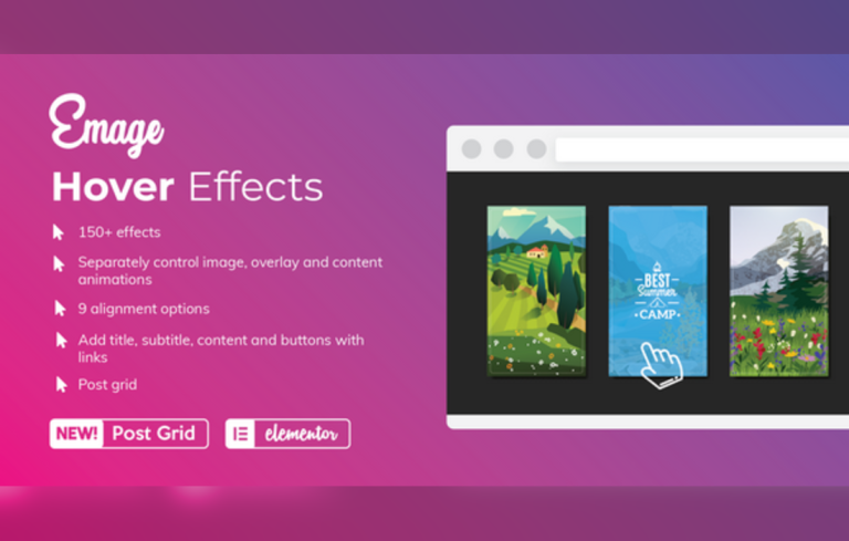 Emage – Image Hover Effects for Elementor