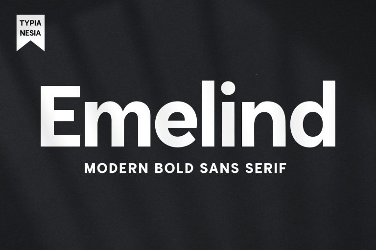 Emelind – Modern Logo Sans