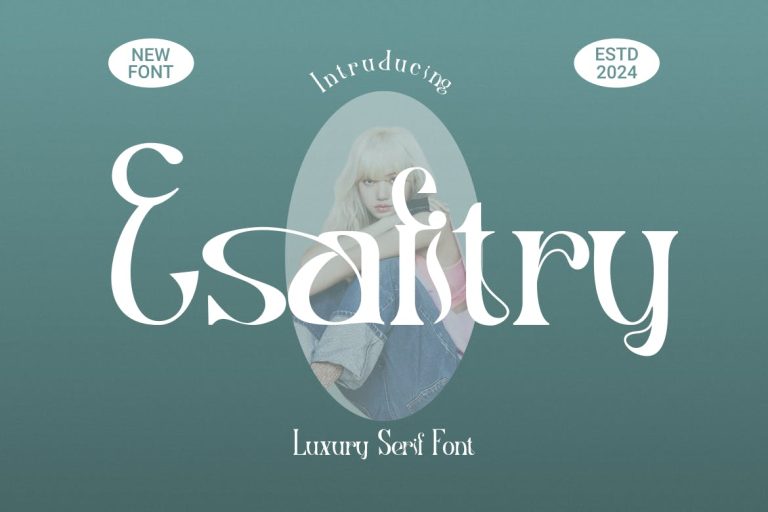 Esafitry Font