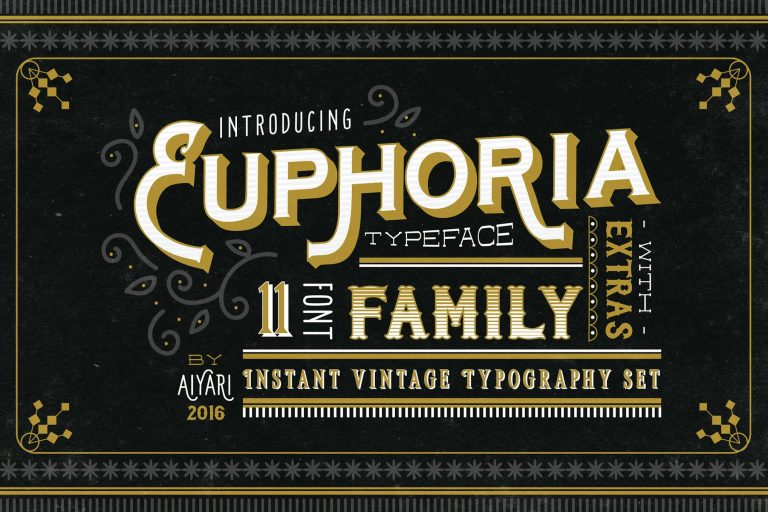 Euphoria Font Family