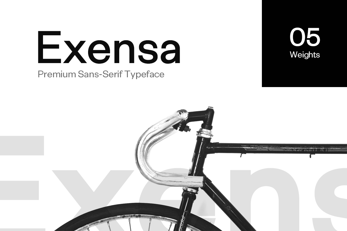 Exensa Grotesk – Sans Serif Typeface & Web Fonts