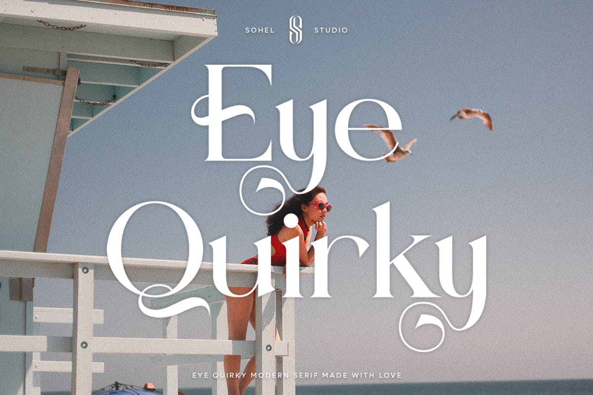 Eye Quirky – Elegant Unique Serif