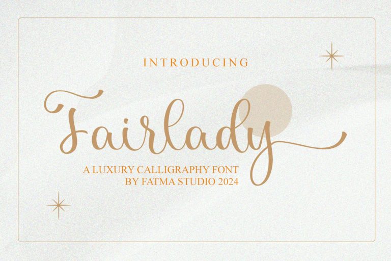 Fairlady – Elegant Script Font