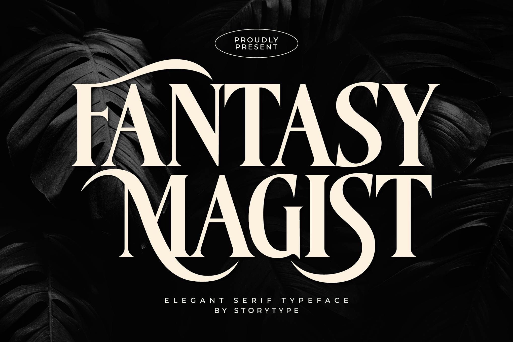 Fantasy Magist Elegant Serif Typeface Font