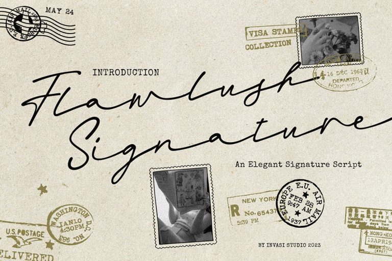 Flawlush – Elegant Script