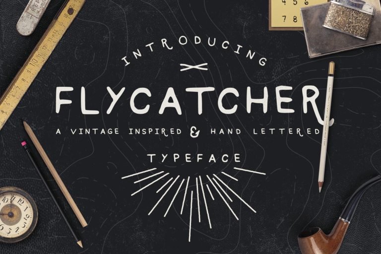 Flycatcher Font