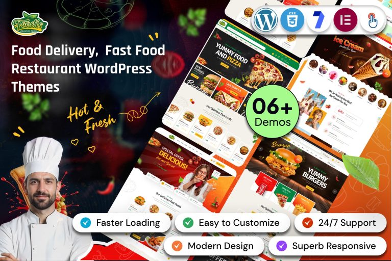 Foodis – Restaurant & Fast Food WordPress Theme