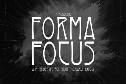 Forma Focus – Vintage 1900s Typeface