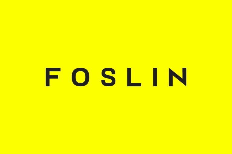 FOSLIN – Minimal Sans-Serif / Display Typeface