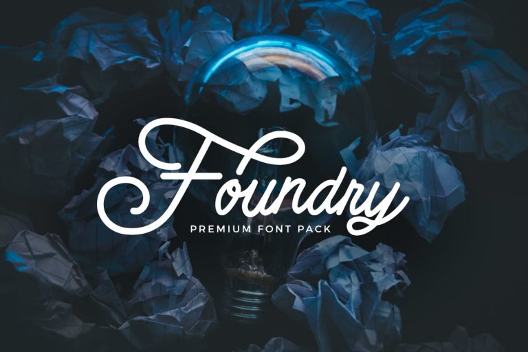 Foundry – font pack