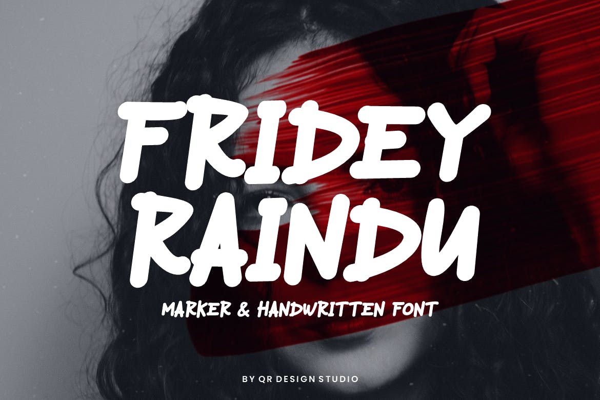 Fridey Raindu – Stamp & Hand Drawn Font