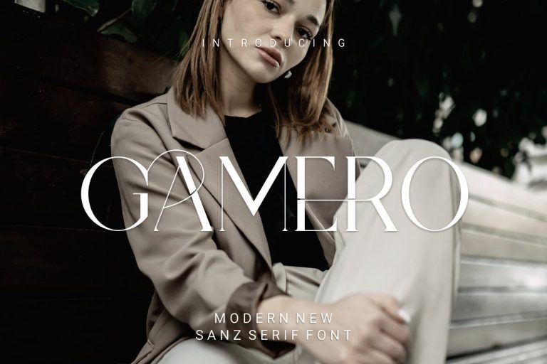 Gamero Font