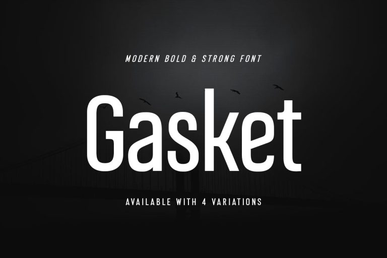 Gasket – Modern Corporate Condensed Sans Serif