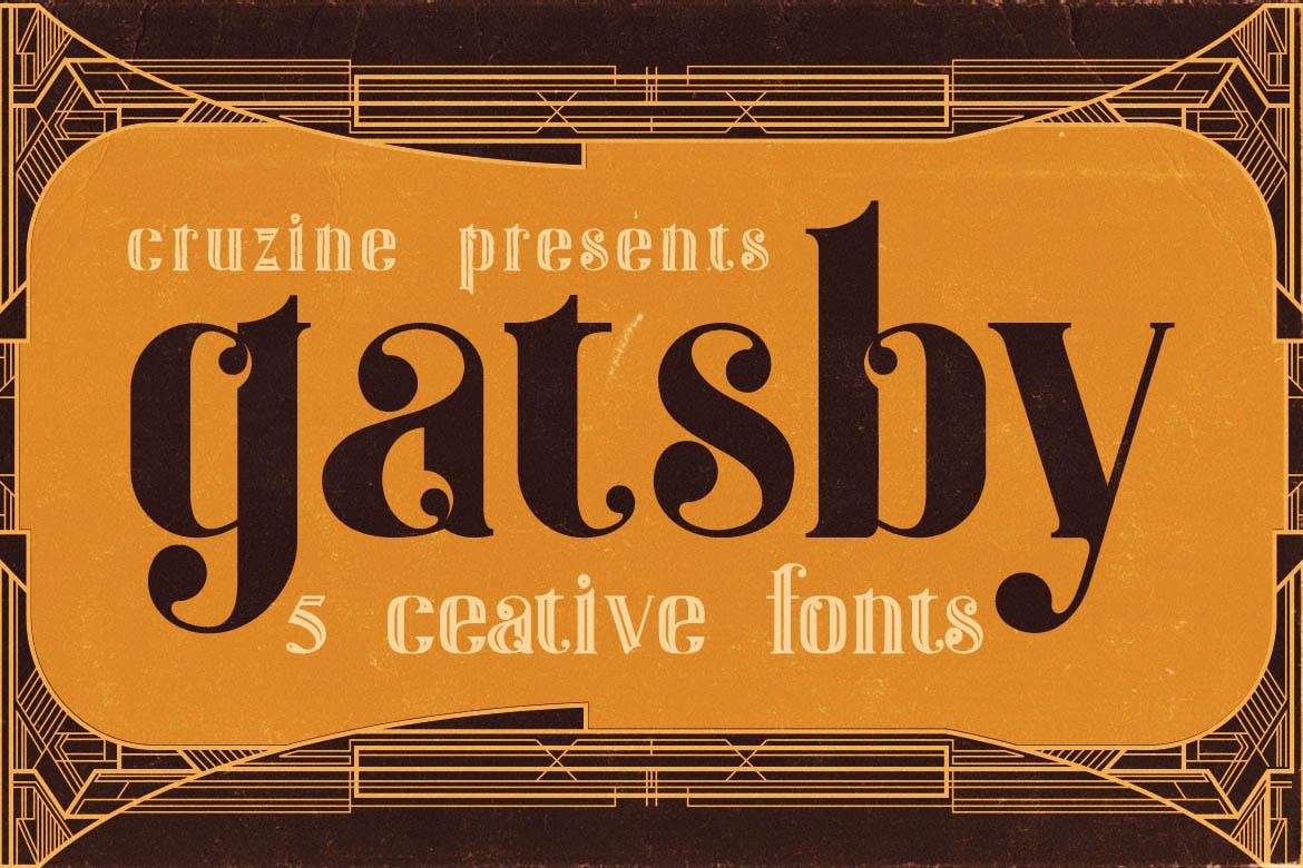 Gatsby – ArtDeco Font