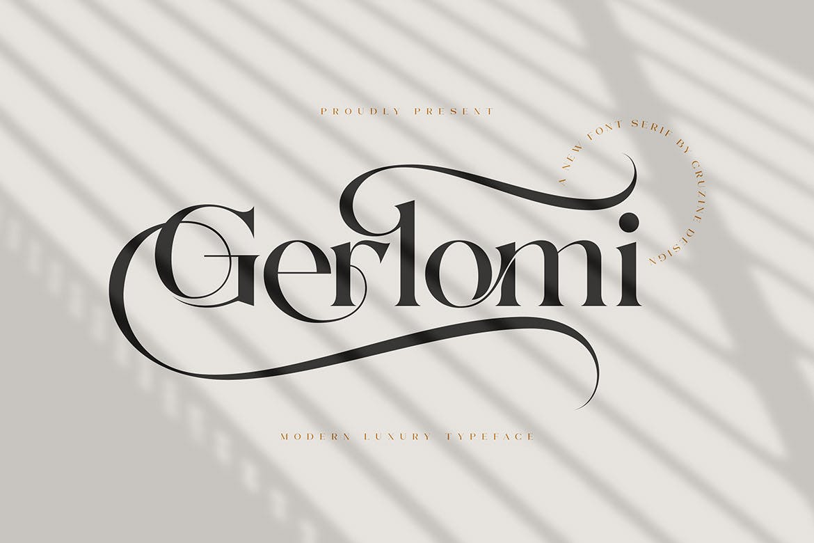 Gerlomi – Luxury Serif Font