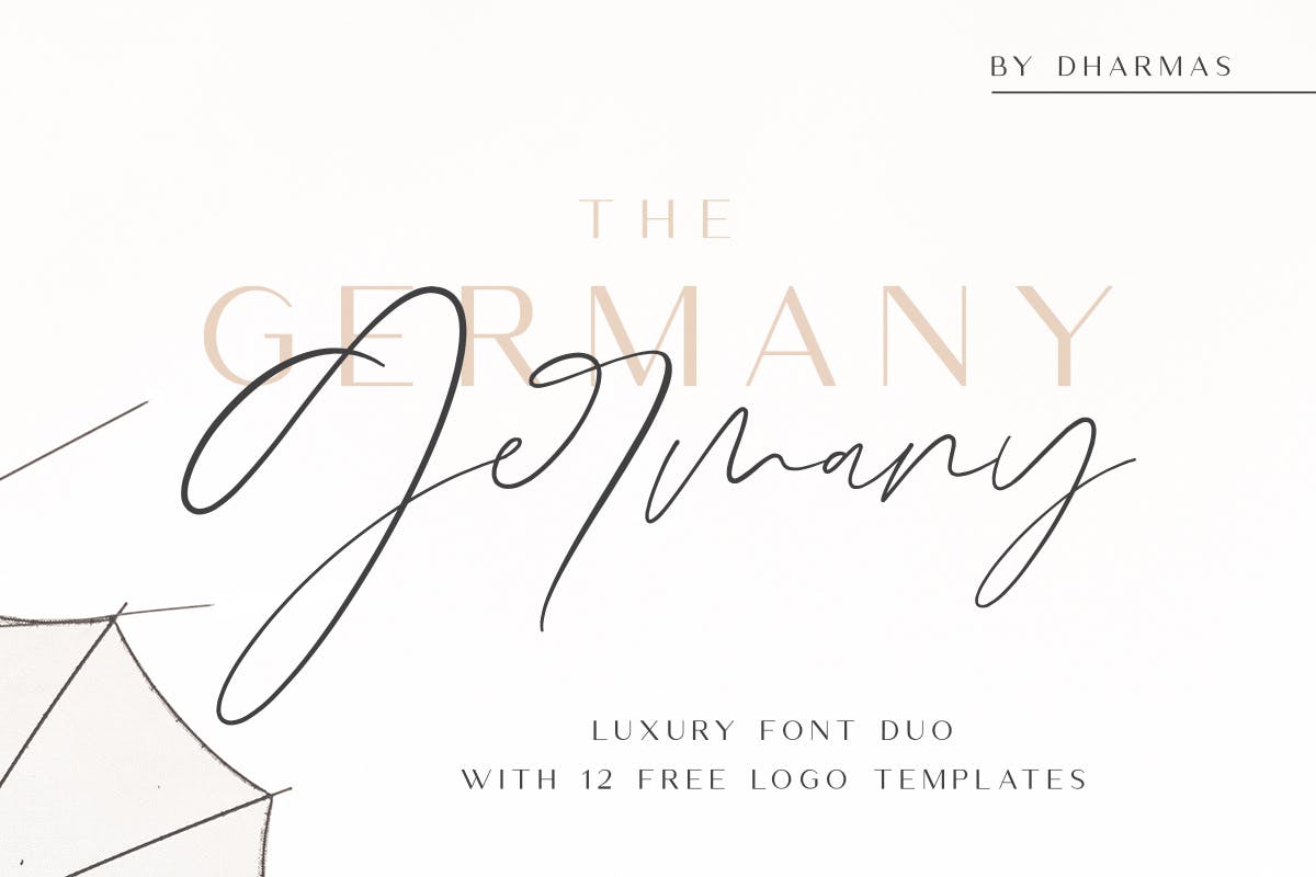 Germany – Modern Font Duo