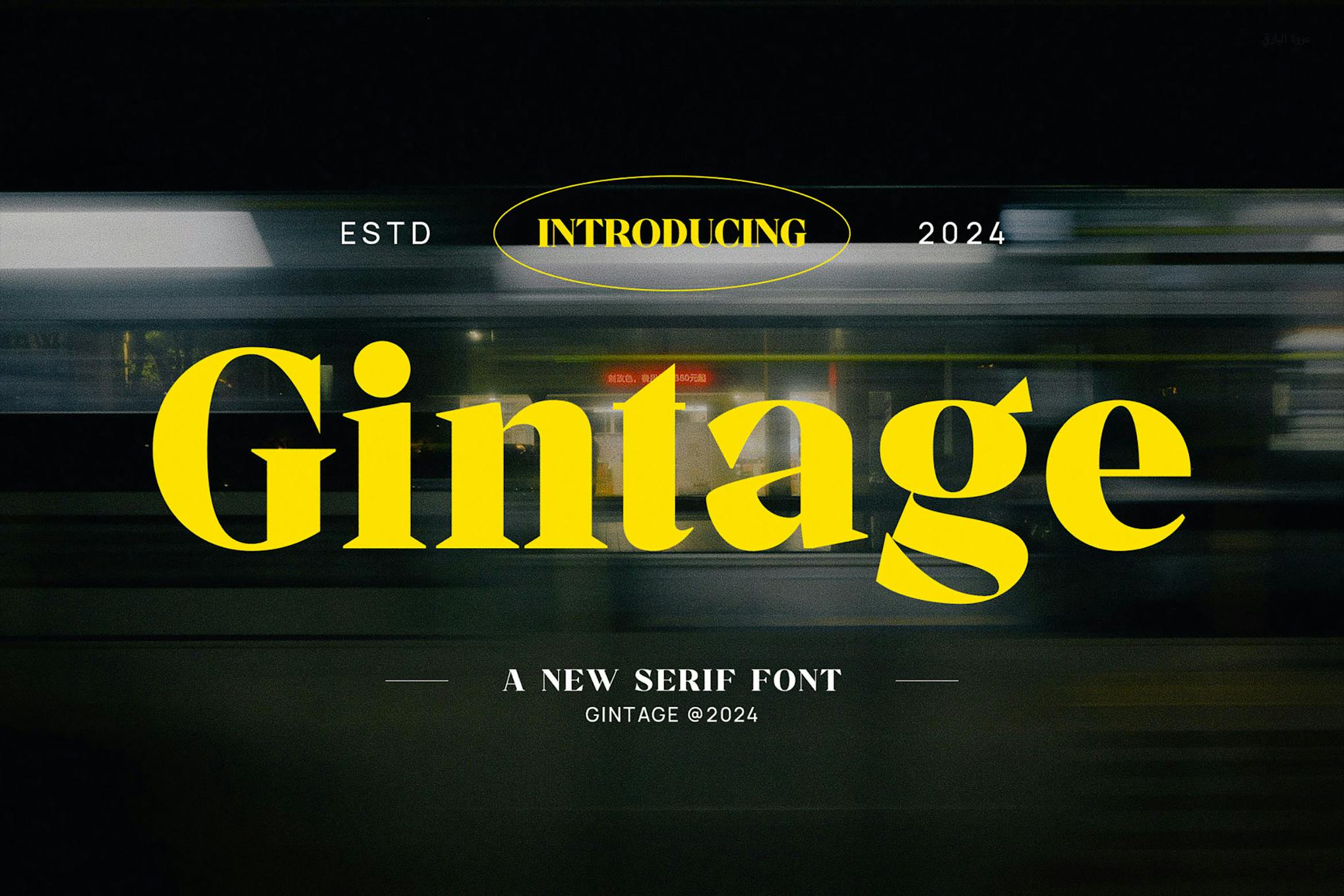 Gintage – Modern Display Serif