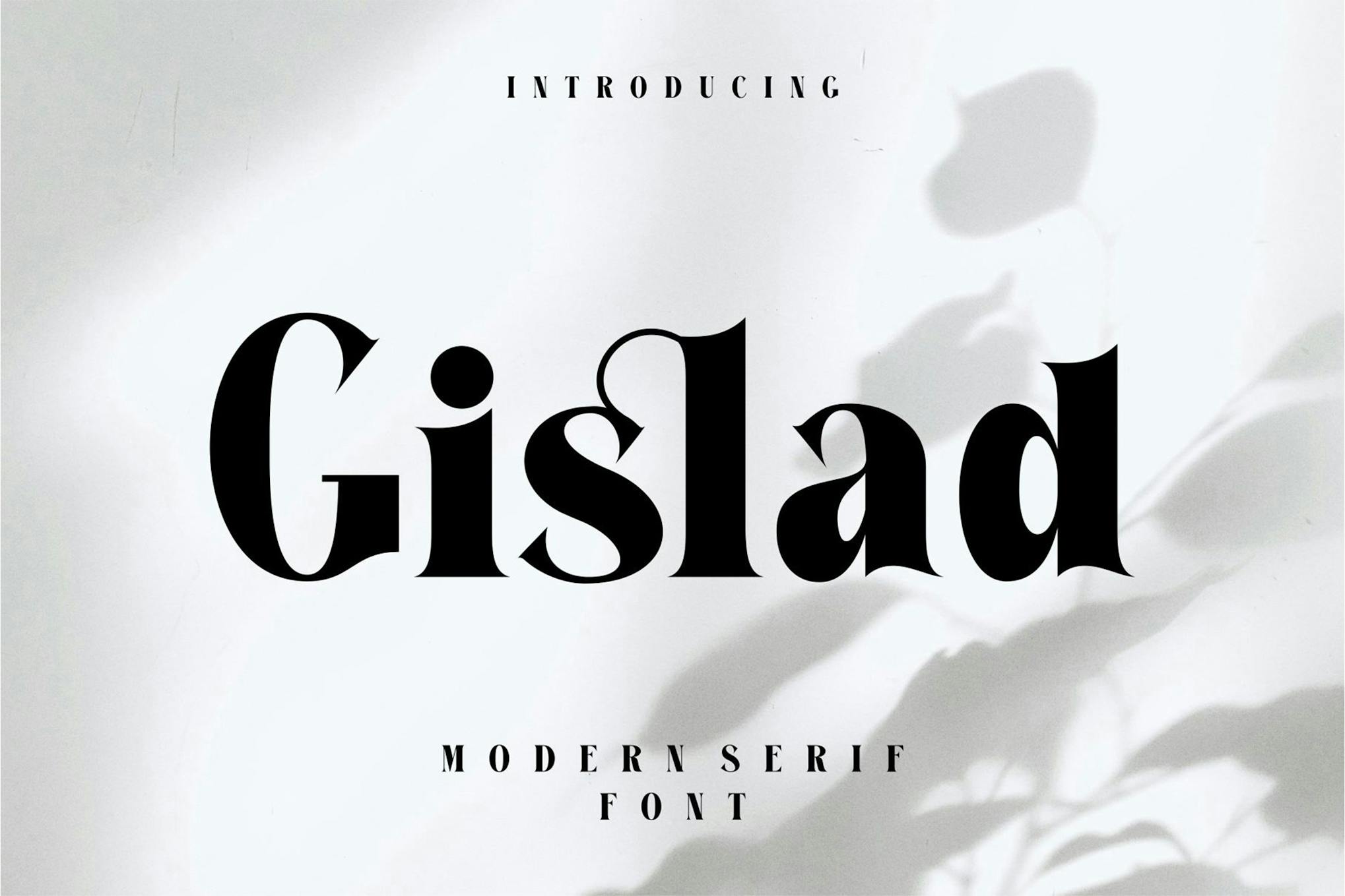Gisland Modern Serif Font