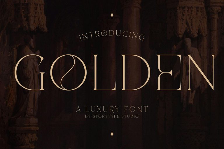Golden Luxury Font