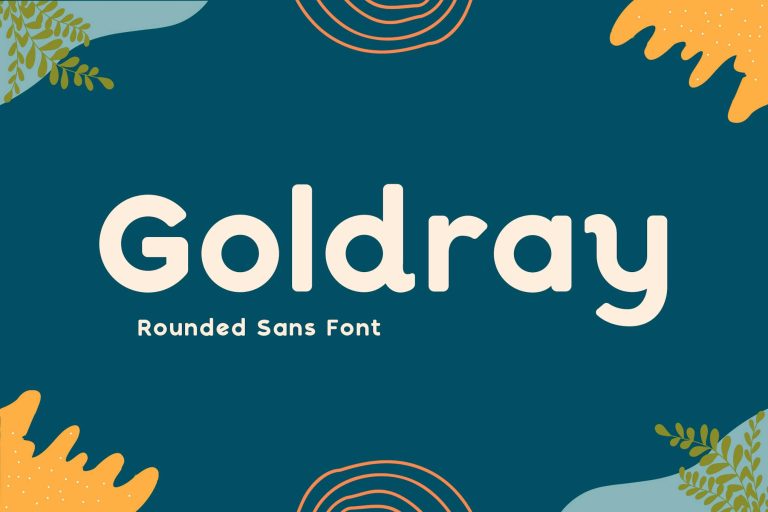 Goldray – Rounded Sans Font