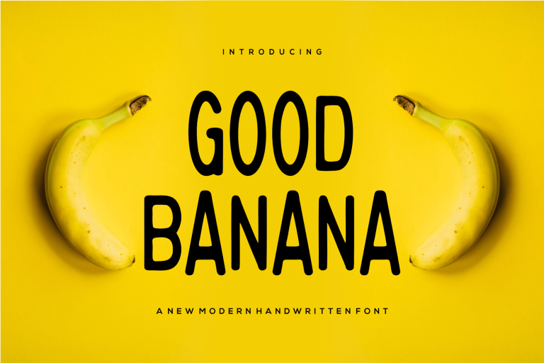 Good Banana – Font