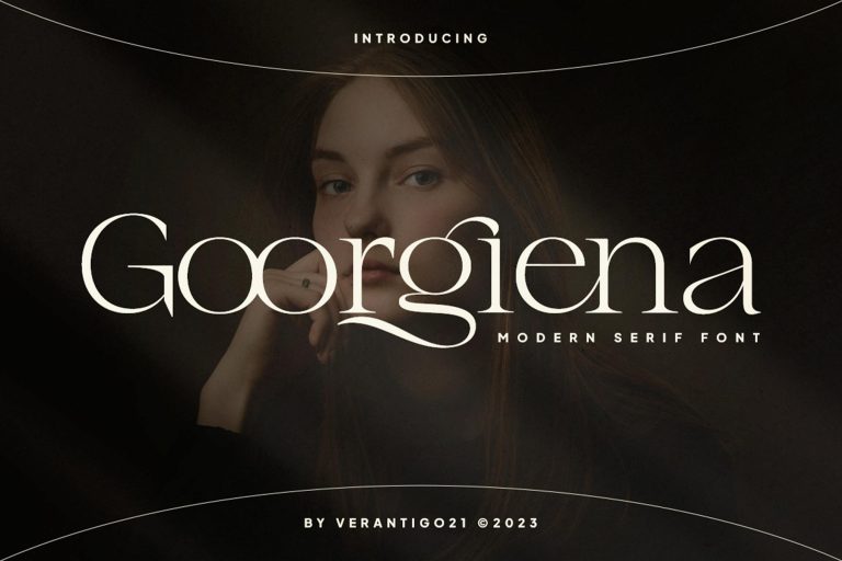 Goorgiena – Elegant Serif Font
