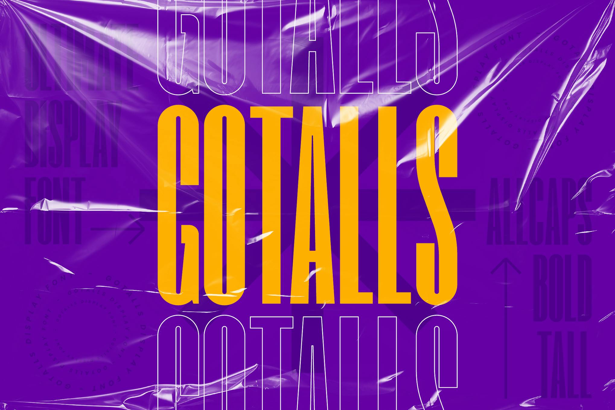 Gotalls – Sport Display Tall Font
