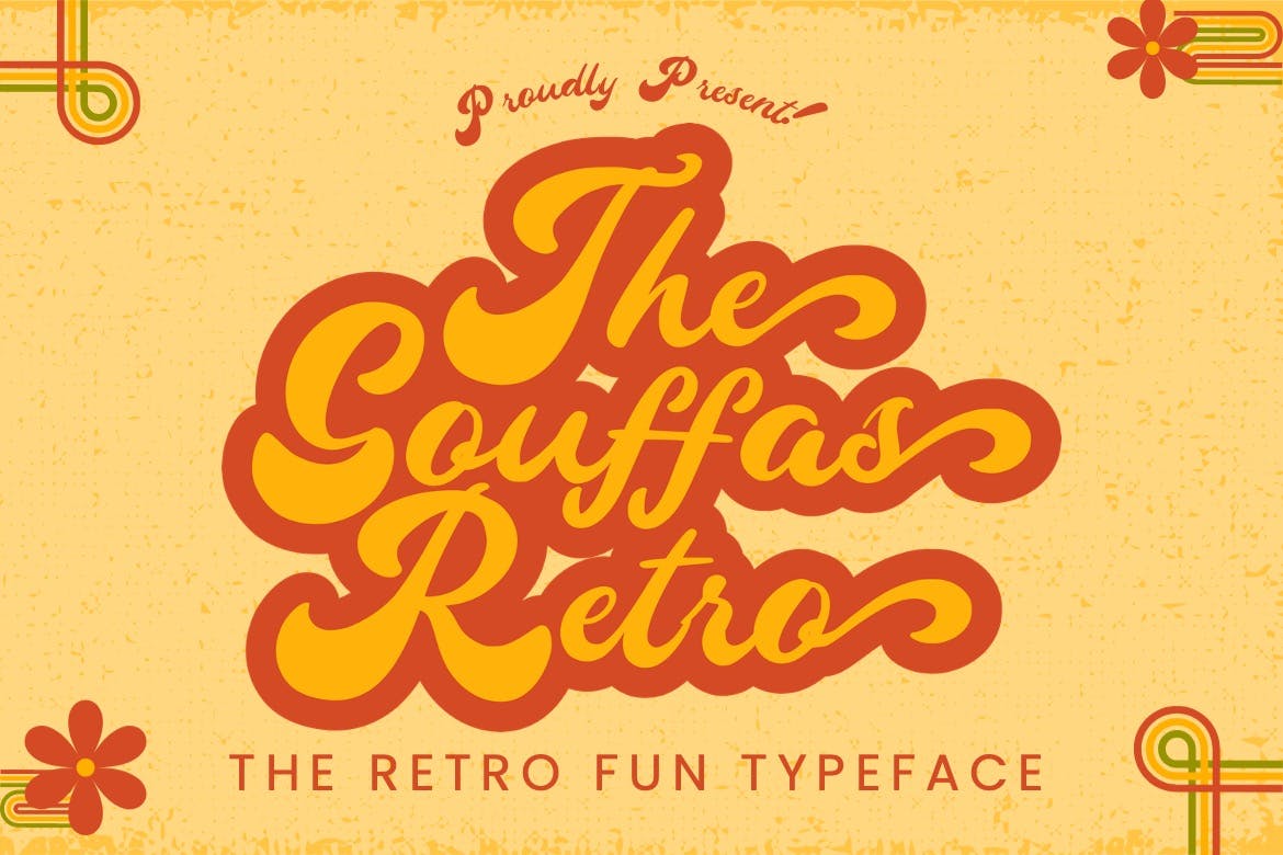 Gouffas – Retro Fun Font