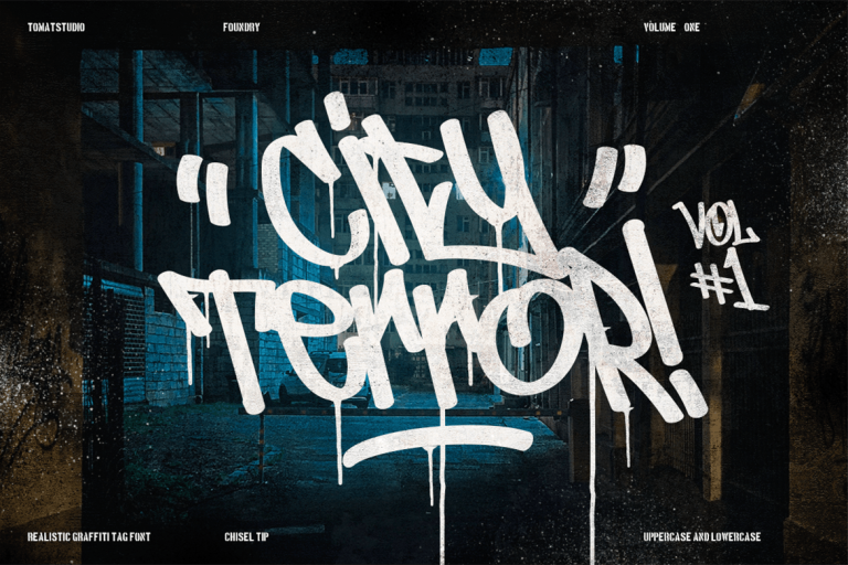Graffiti Fonts| City Terror