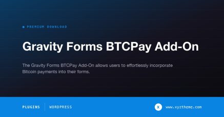 Gravity Forms BTCPay Add-On