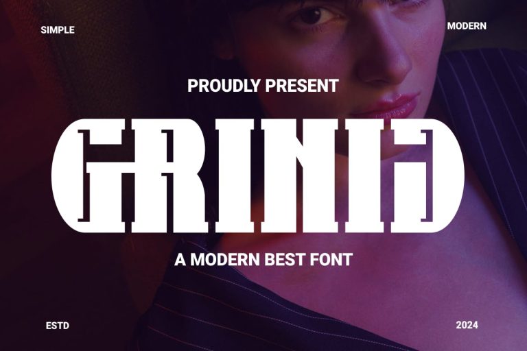 Grinij – Modern Best Font