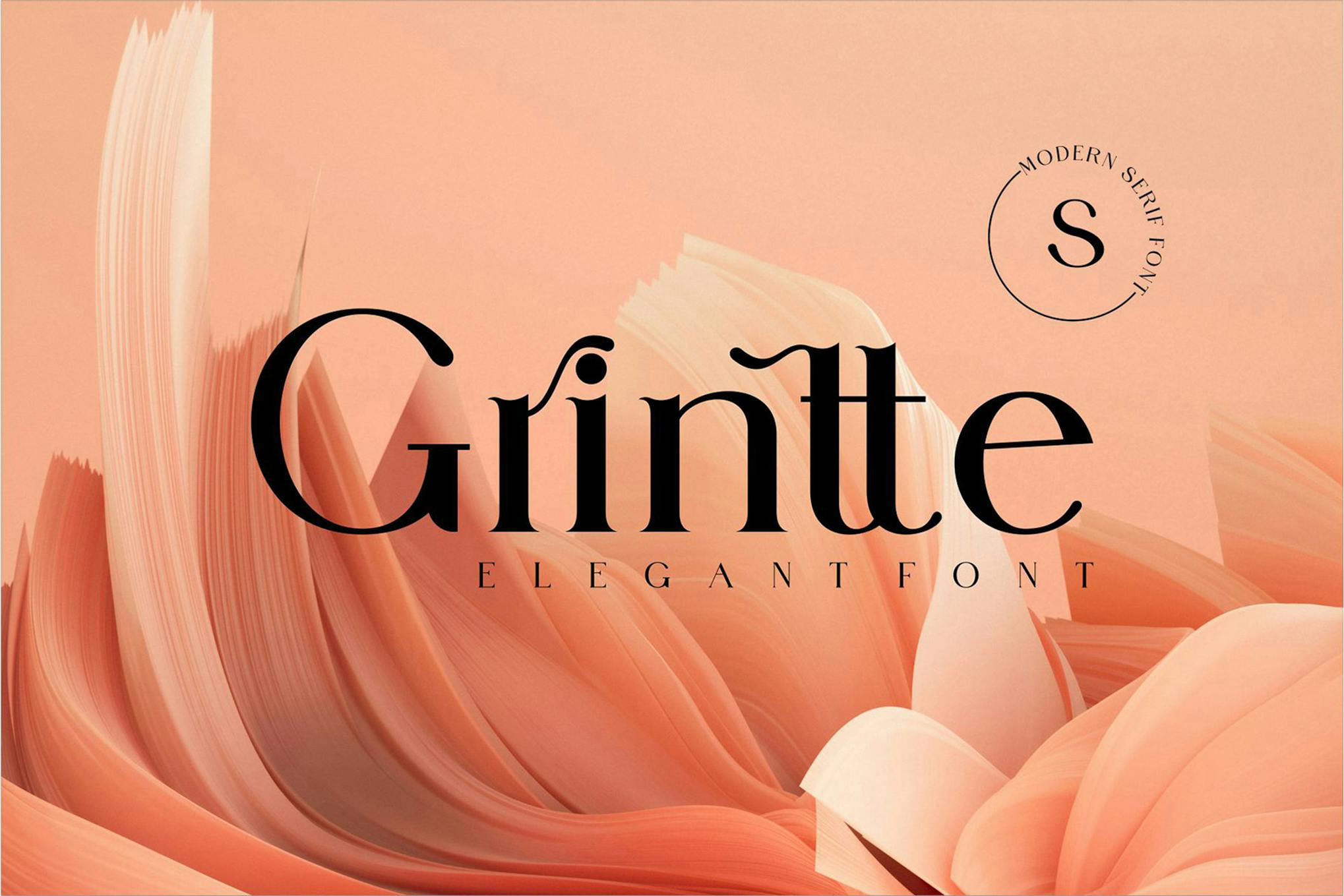 Grintte Elegant Serif Font