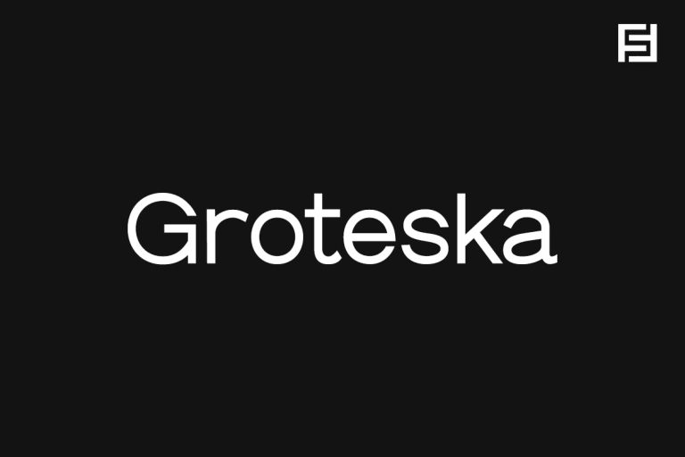 GROTESKA – Minimal & Modern Sans-Serif Typeface