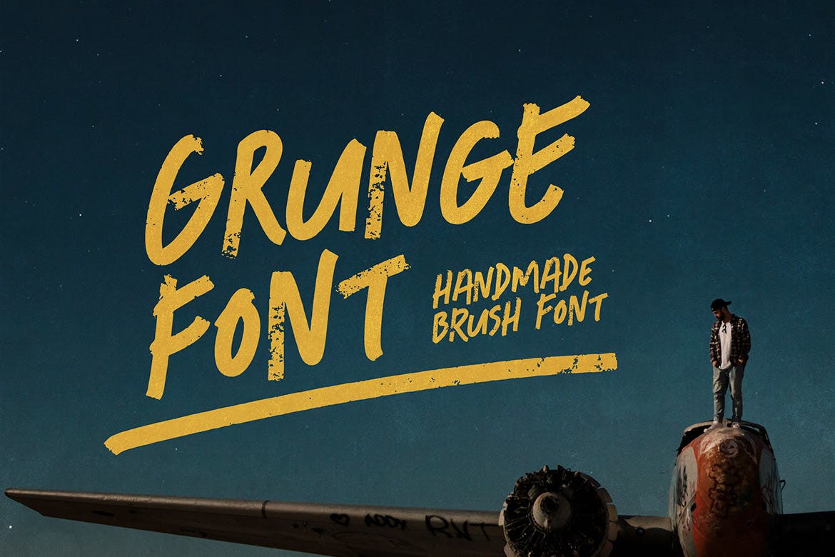 Grunge Font – Freestyle Display Font
