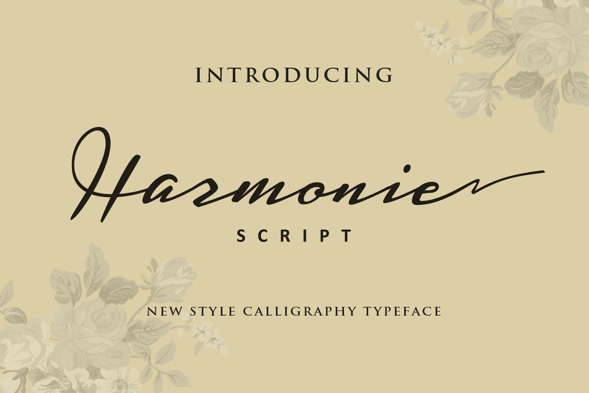 Harmonie Script
