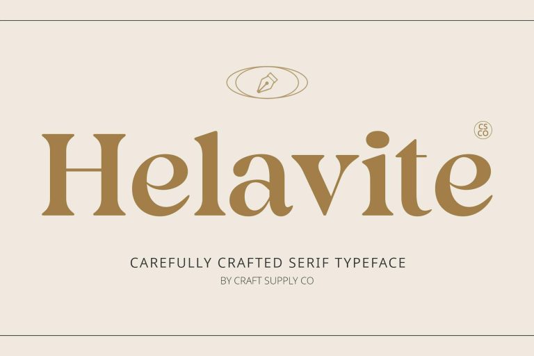 Helavite – Modern Serif