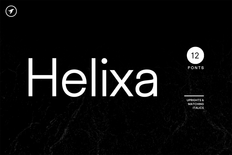 Helixa – Clean and Modern Sans-Serif Typeface