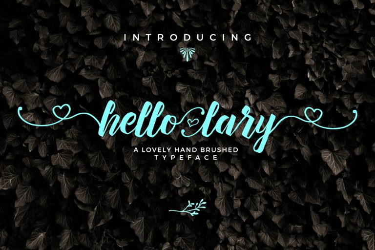 Hello Lary Font