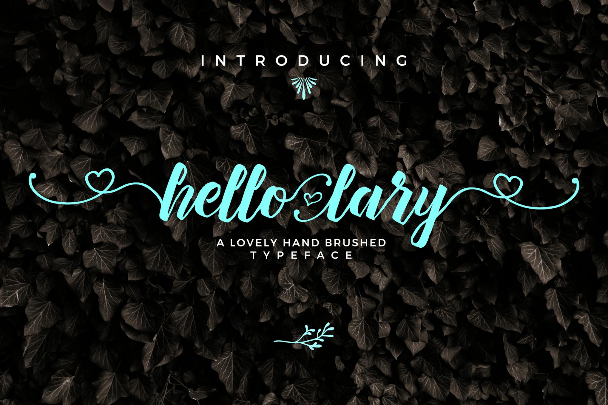 Hello Lary Font