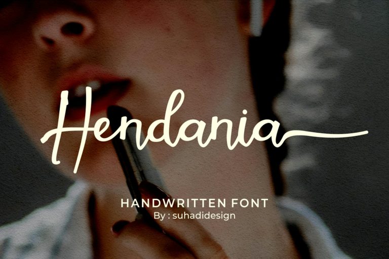 Hendania Handwritten Font