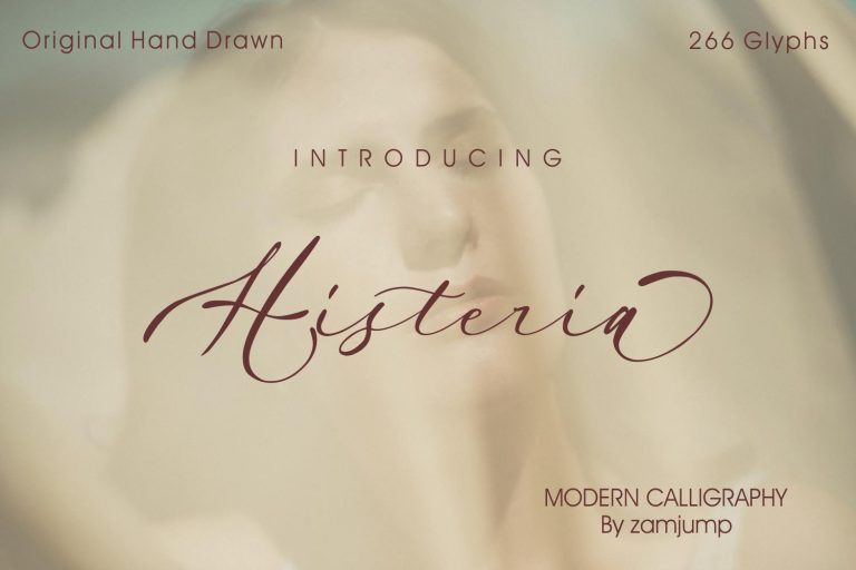 Histeria –  Modern Calligraphy