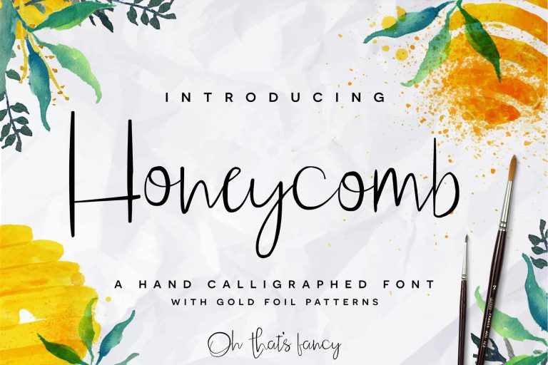 Honeycomb Font