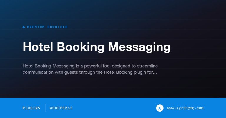 Hotel Booking Messaging