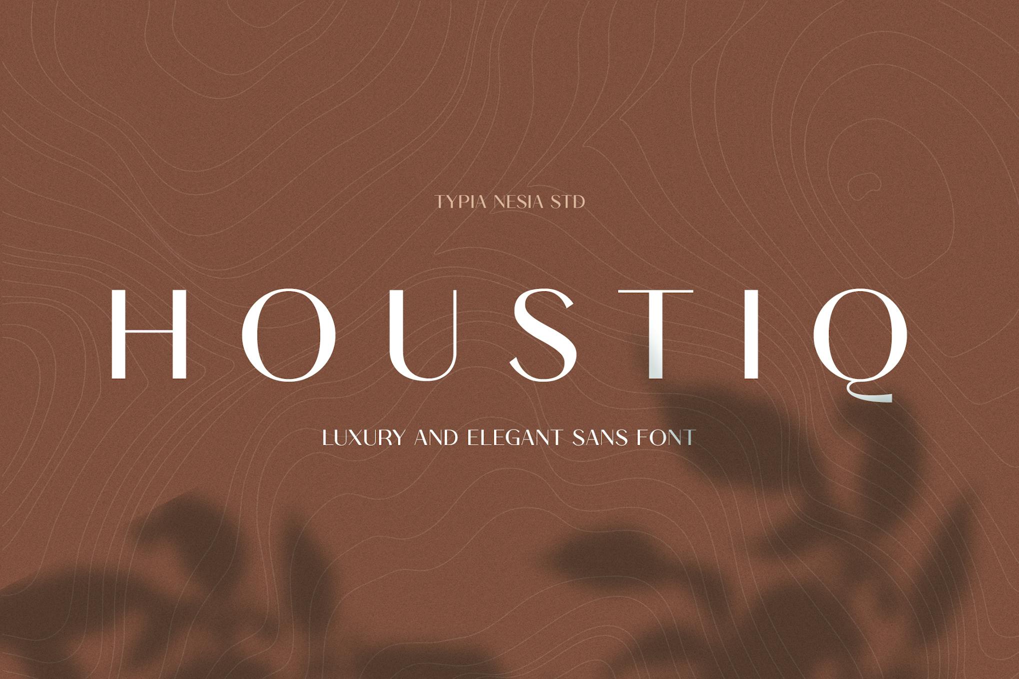 Houstiq – Elegant Luxury Sans