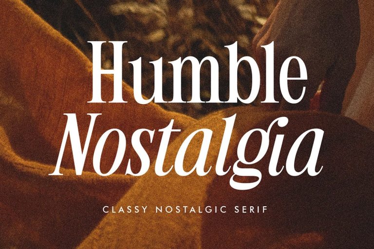 Humble Nostalgia – Elegant Serif