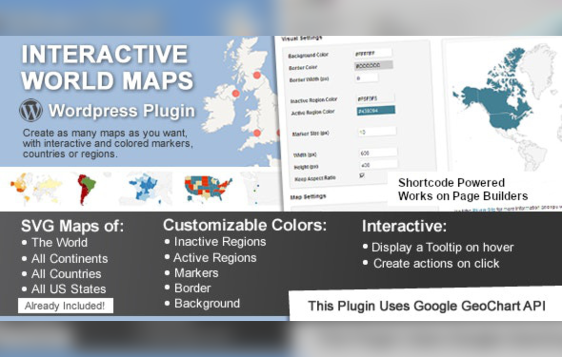 Interactive World Maps
